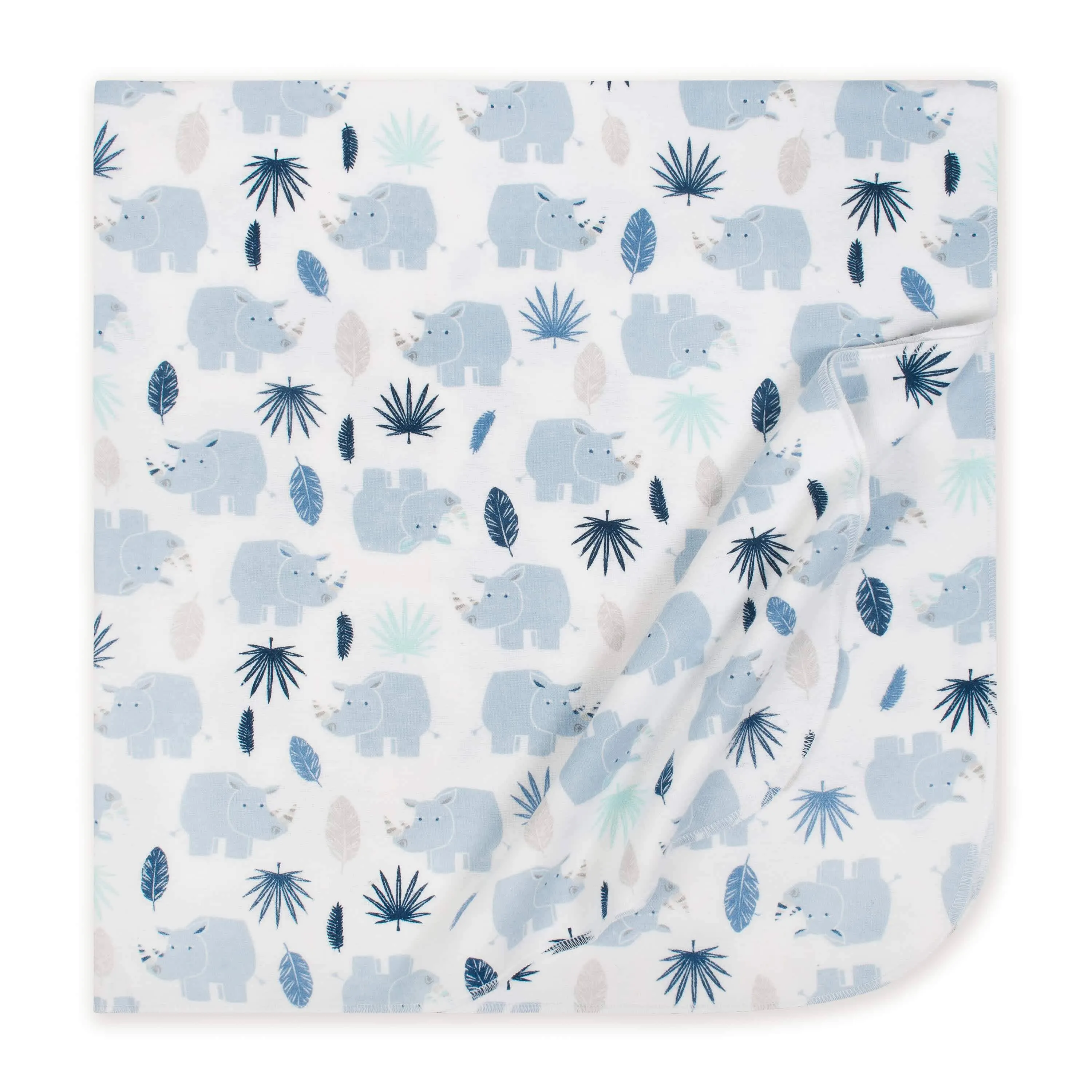 4-Pack Blue Rhino Baby Boys Receiving Blankets