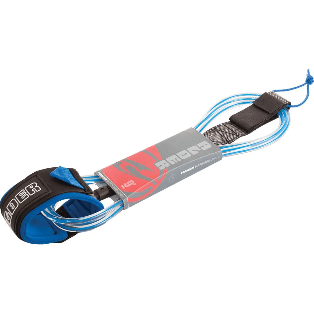 Alder 8ft Surfboard Leash - Blue