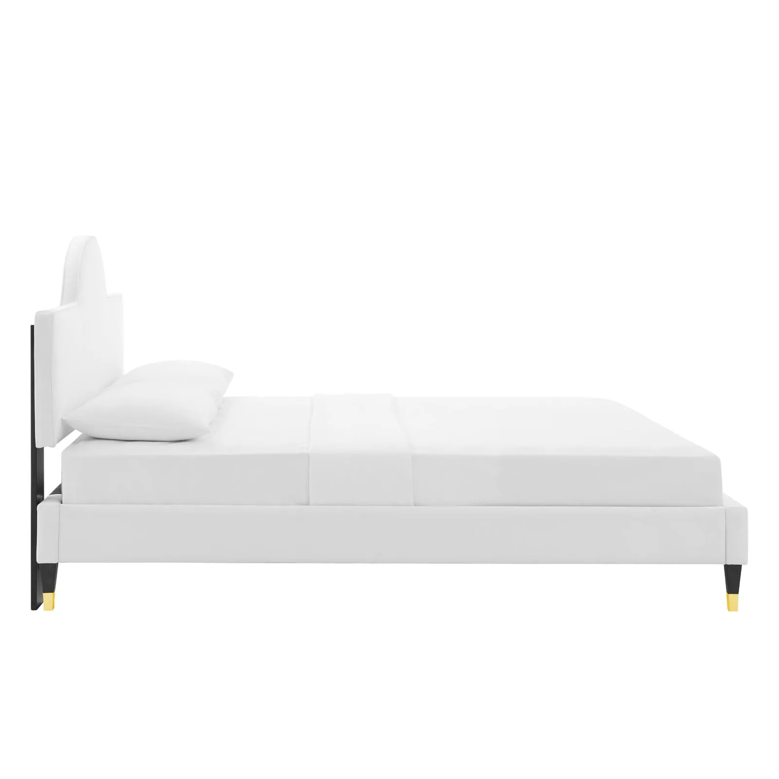 Aurora Performance Velvet King Bed By Modway - MOD-7032