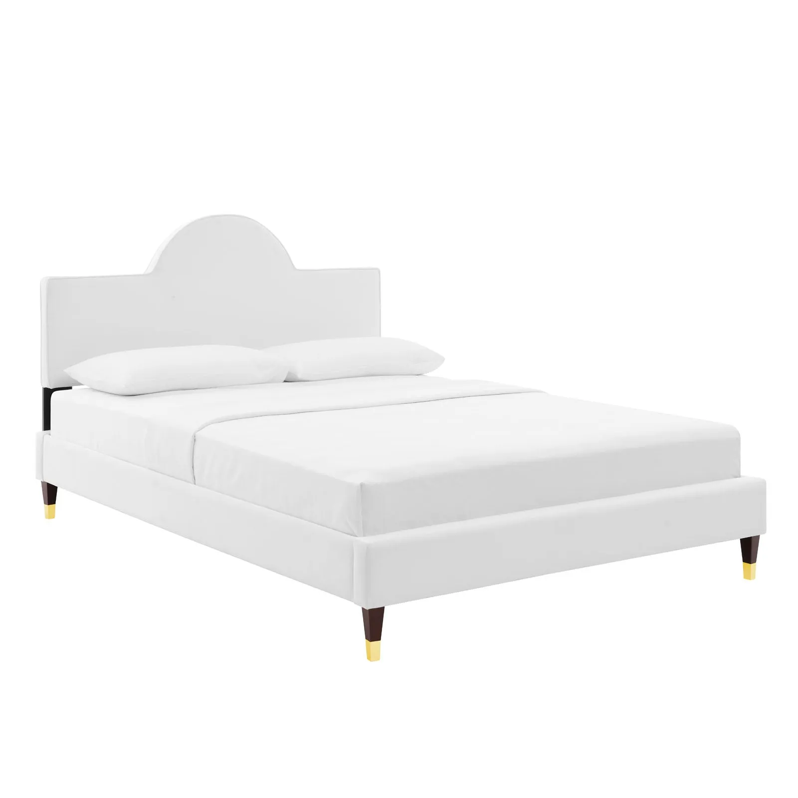 Aurora Performance Velvet King Bed By Modway - MOD-7032