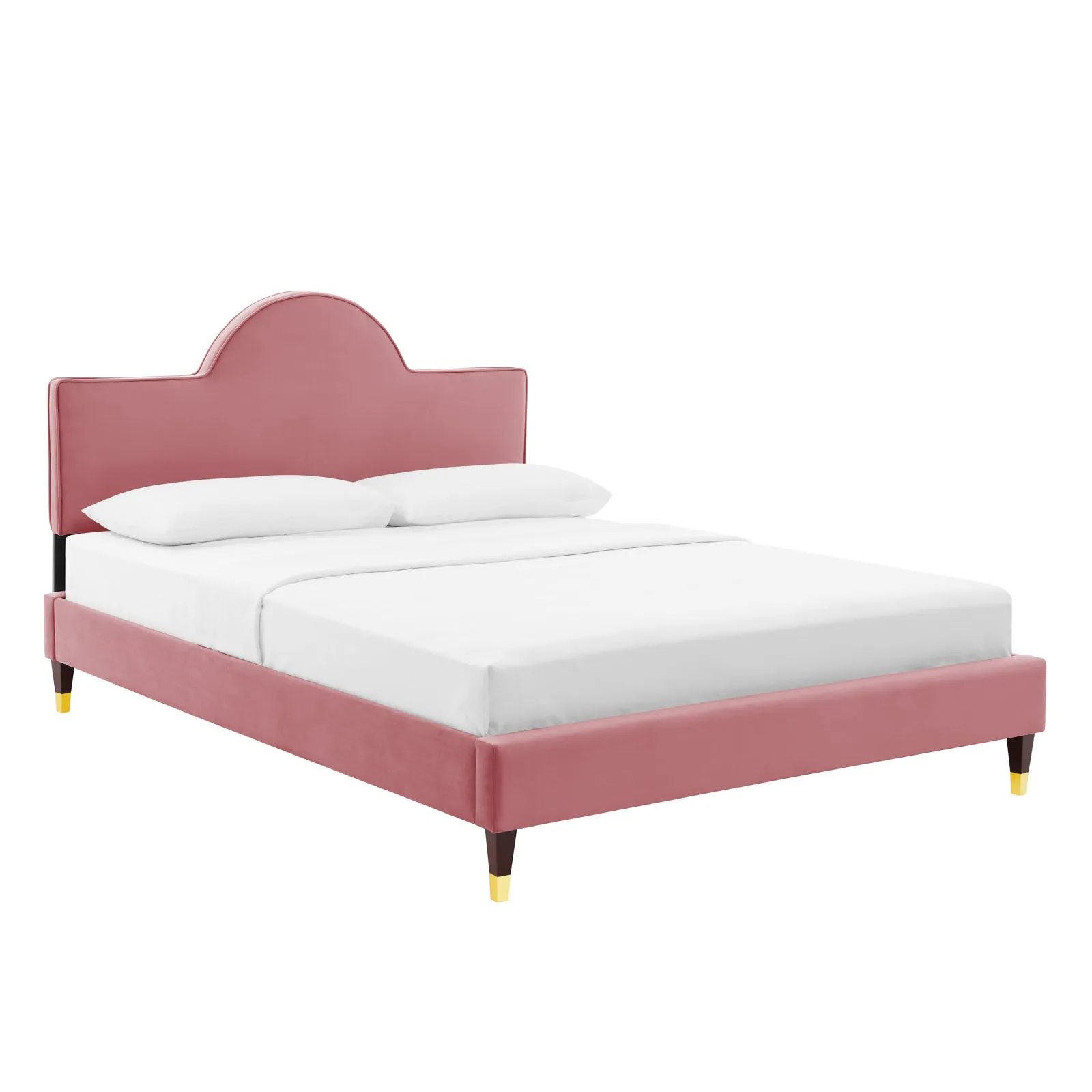 Aurora Performance Velvet King Bed By Modway - MOD-7032