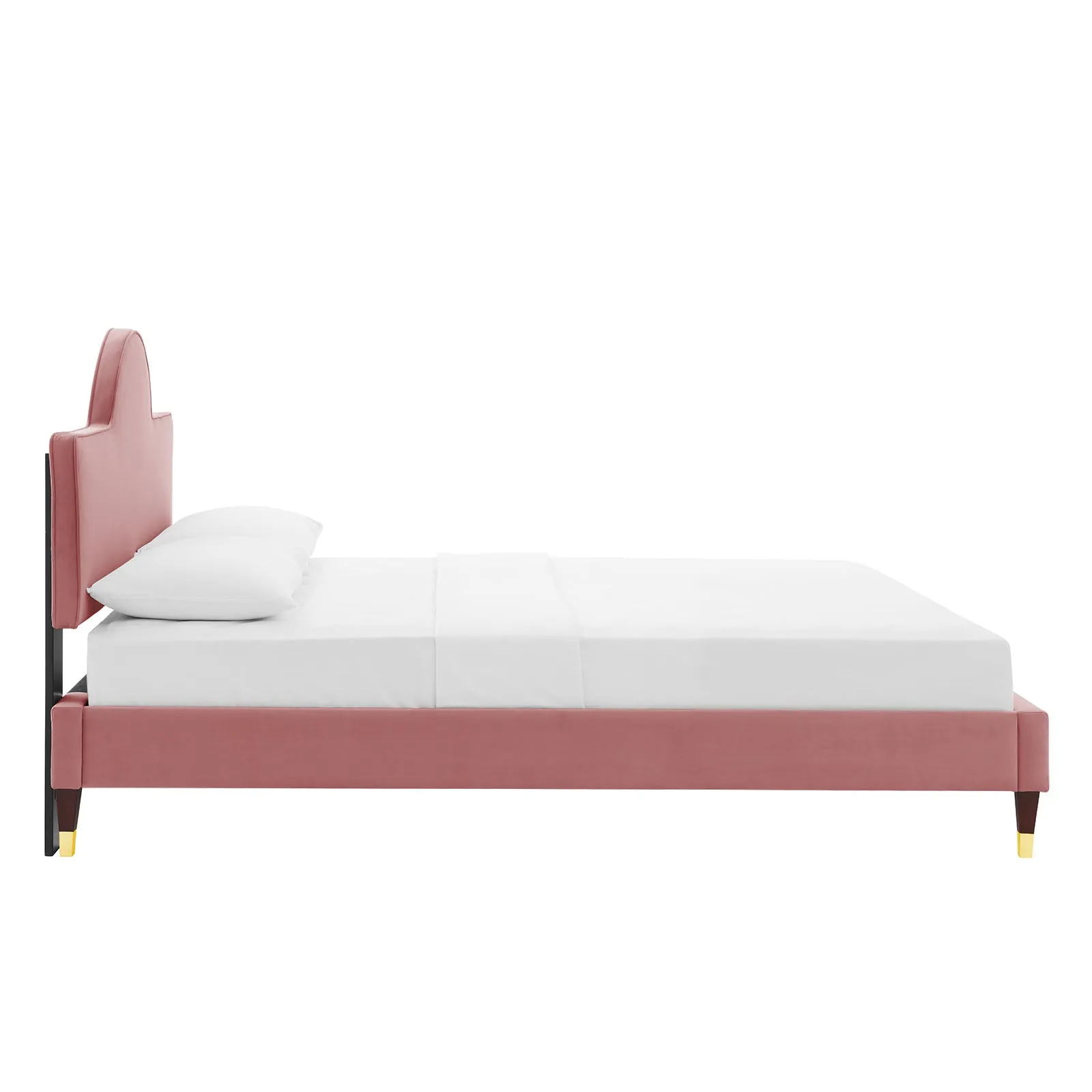 Aurora Performance Velvet King Bed By Modway - MOD-7032