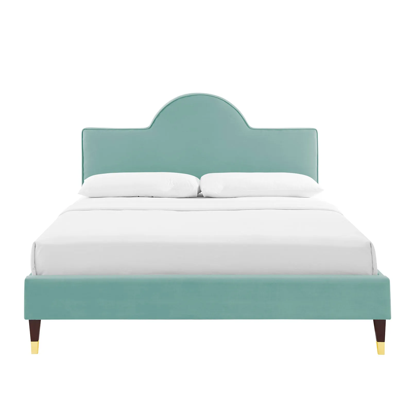 Aurora Performance Velvet King Bed By Modway - MOD-7032