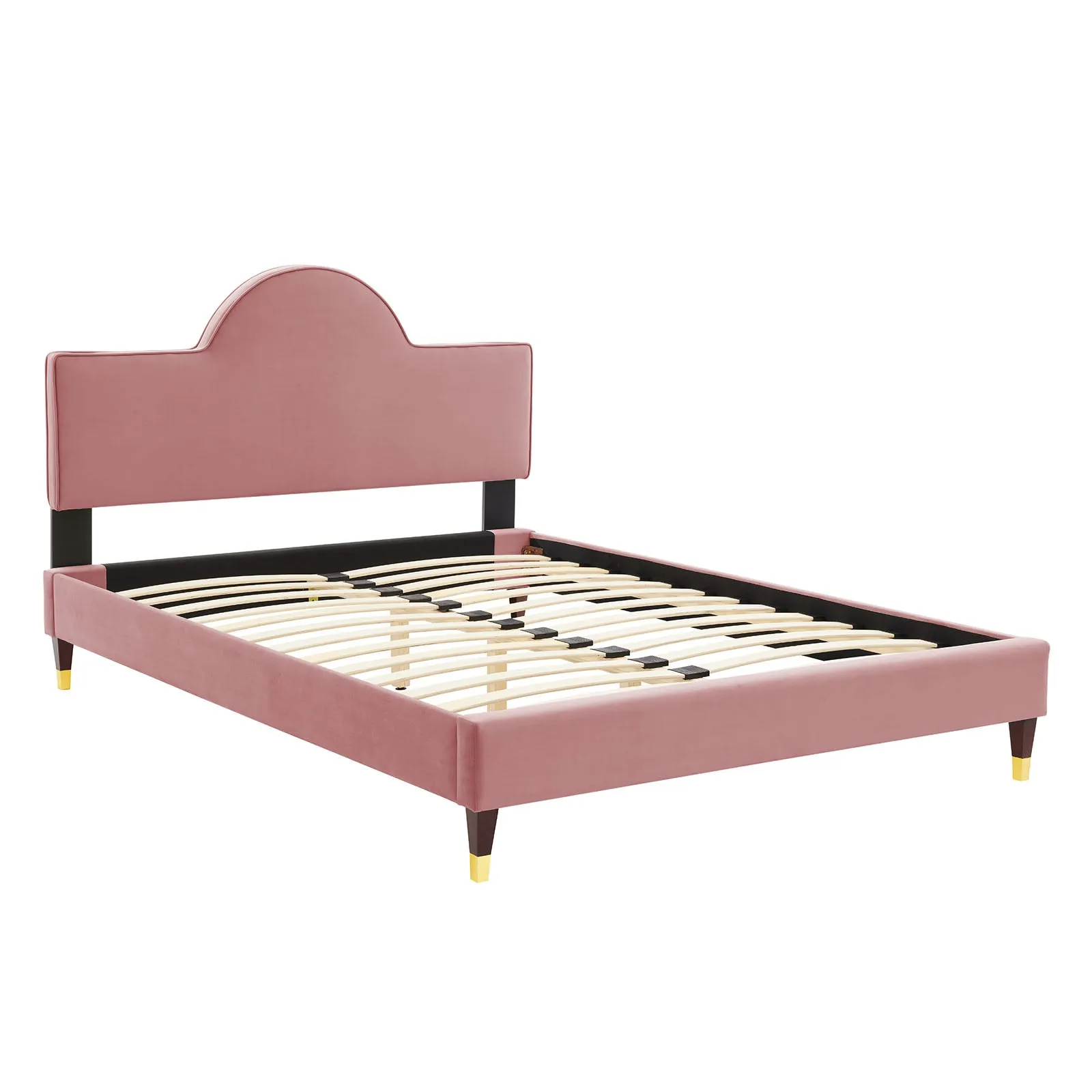 Aurora Performance Velvet King Bed By Modway - MOD-7032