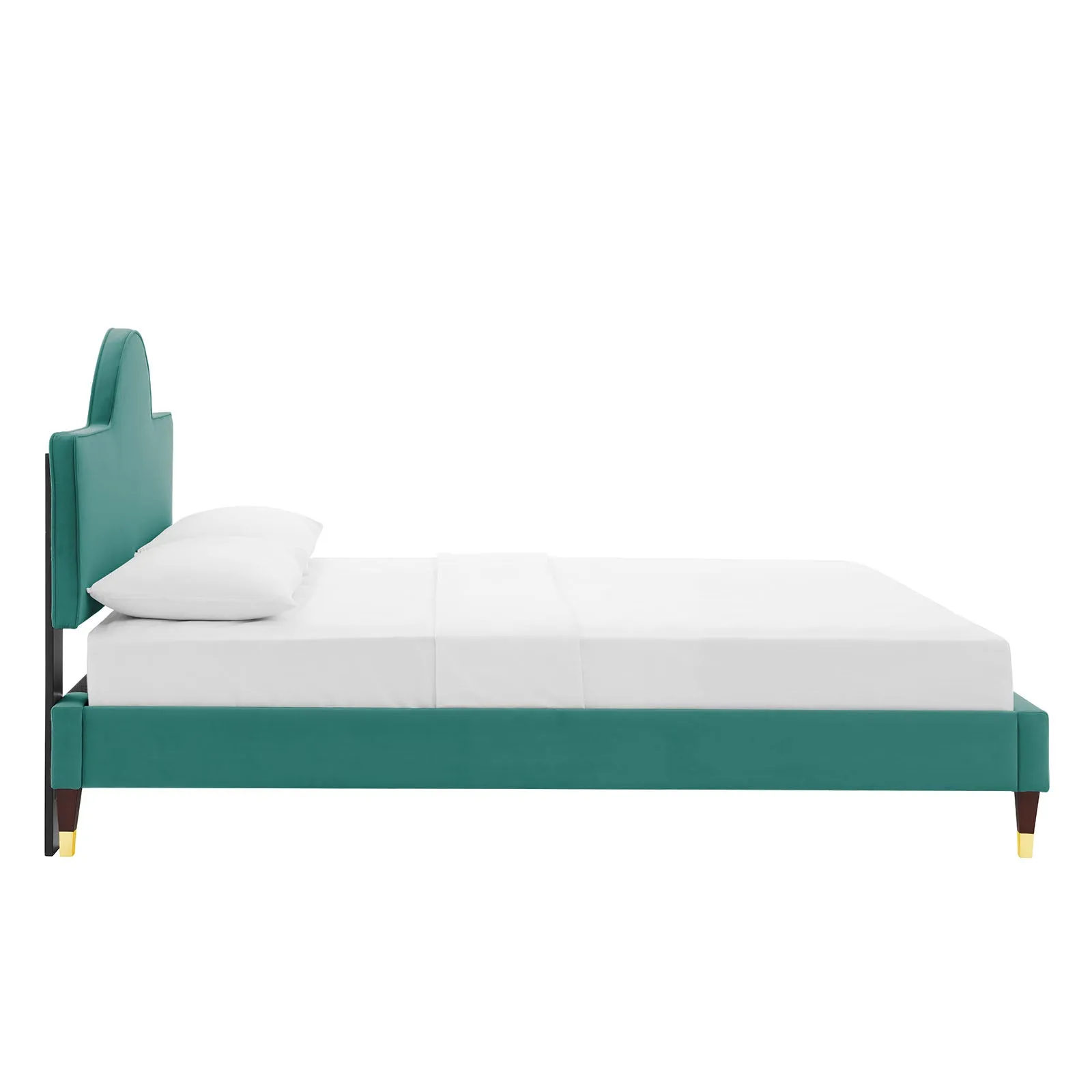 Aurora Performance Velvet King Bed By Modway - MOD-7032