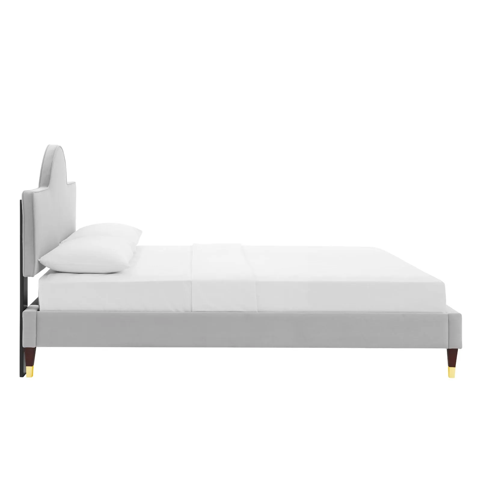 Aurora Performance Velvet King Bed By Modway - MOD-7032