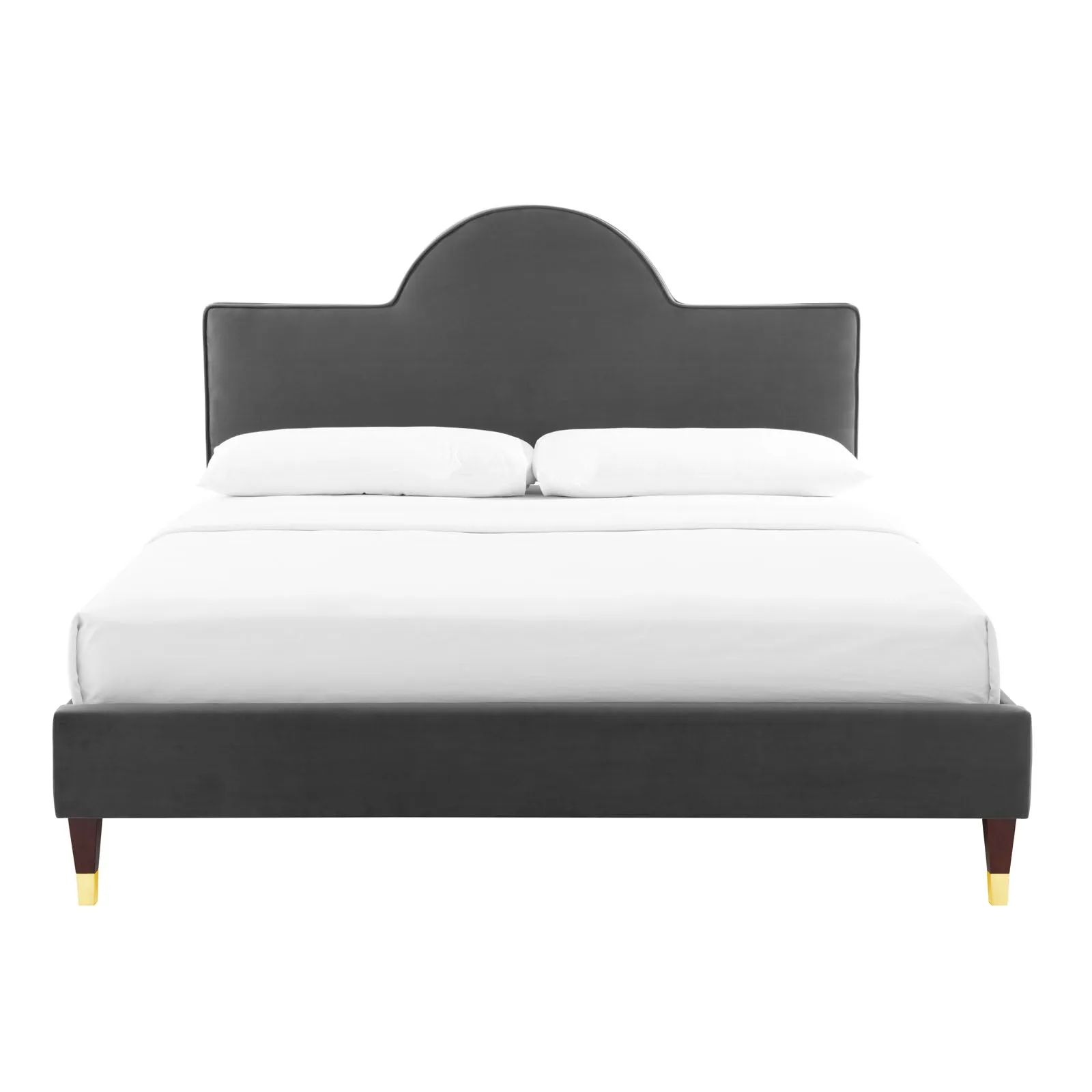 Aurora Performance Velvet King Bed By Modway - MOD-7032