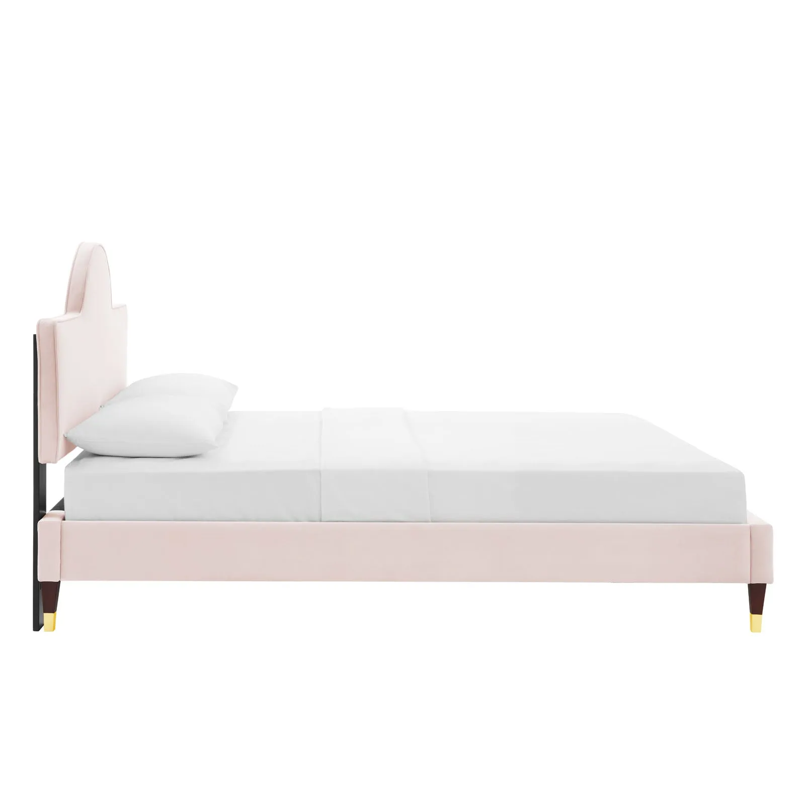 Aurora Performance Velvet King Bed By Modway - MOD-7032