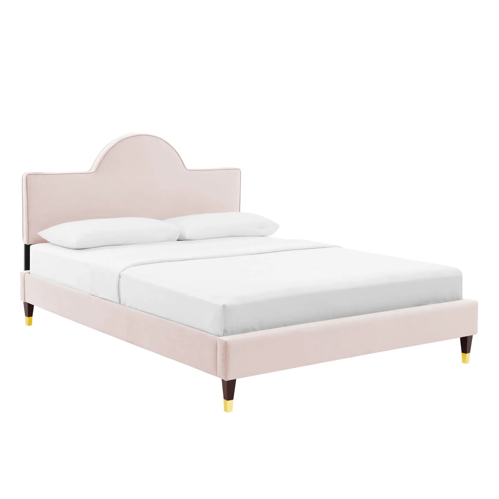 Aurora Performance Velvet King Bed By Modway - MOD-7032