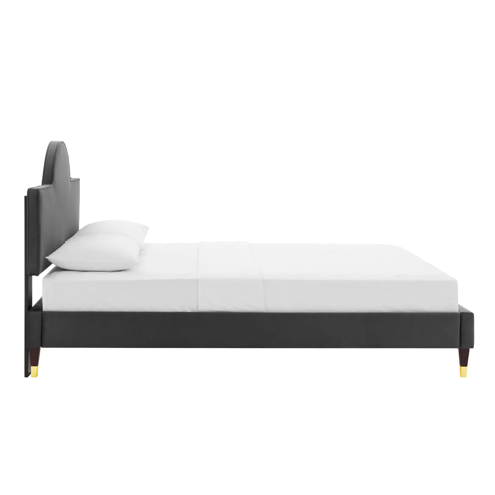 Aurora Performance Velvet Queen Bed By Modway - MOD-6517