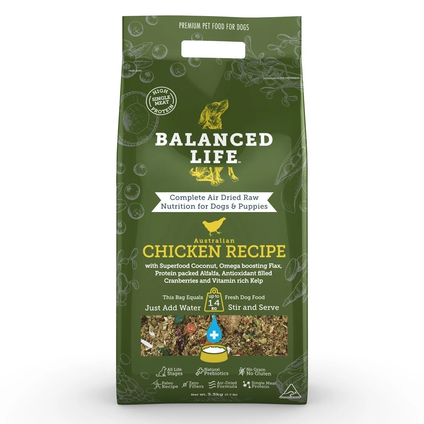 Balanced Life Chicken for Dogs 3.5Kg