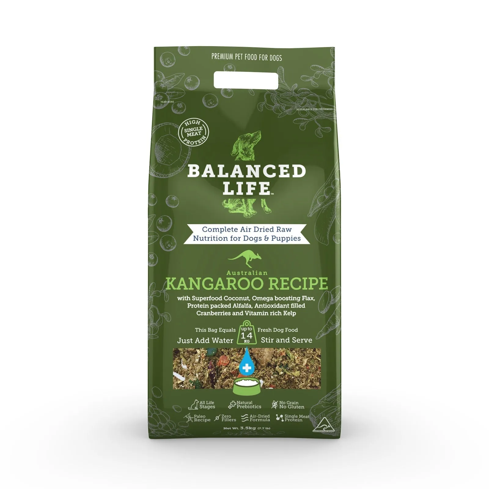 Balanced Life Kangaroo For Dogs 3.5Kg