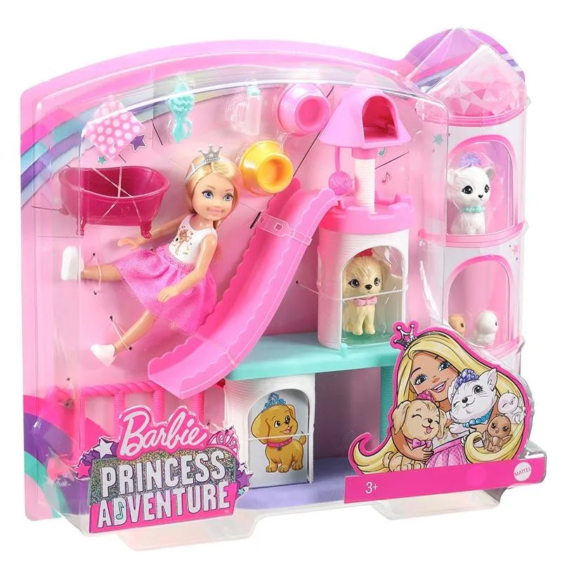 Barbie Chelsea Princess Adventure Doll And Playset 1