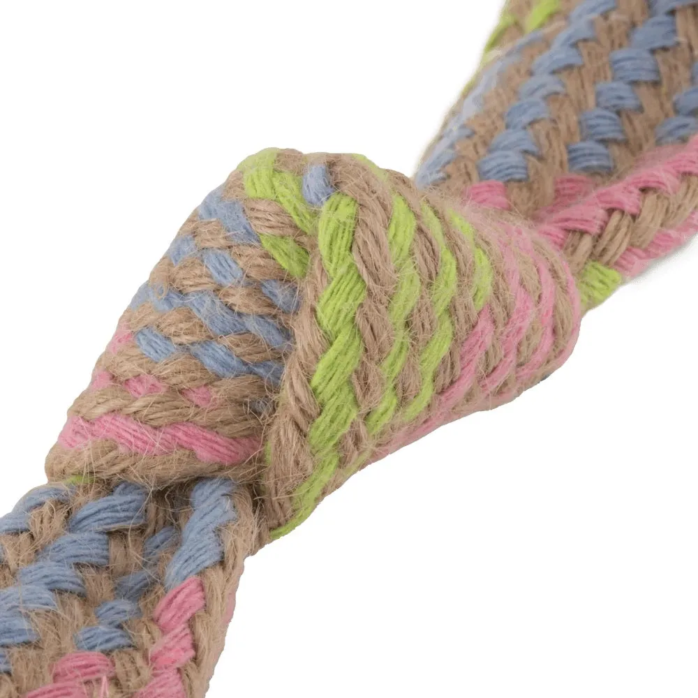 BeCo Dog Toy - Hemp Rope - Squeaky Rope