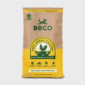 Beco Free Range Chicken with Carrot & Chicory Dry Adult Dog Food