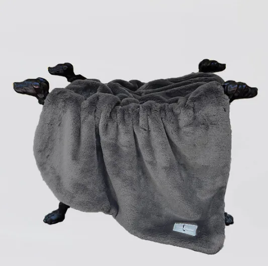 Big Baby Dog Blanket - Baby Blue