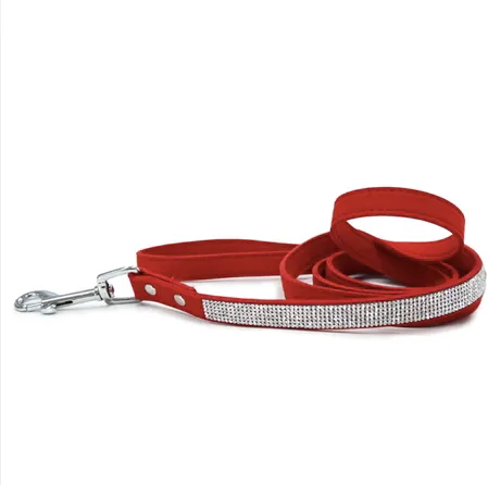 bling leash - pink, black or red