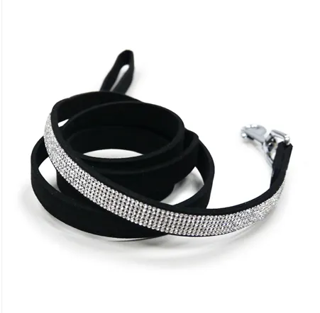 bling leash - pink, black or red