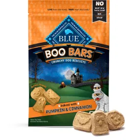 Blue Halloween Boo Bars Pumpkin & Cinnamon Dog Treats