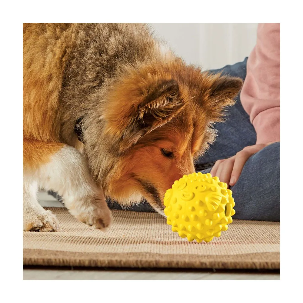 Brightkins Dog Small Pufferfish Treat Dispenser