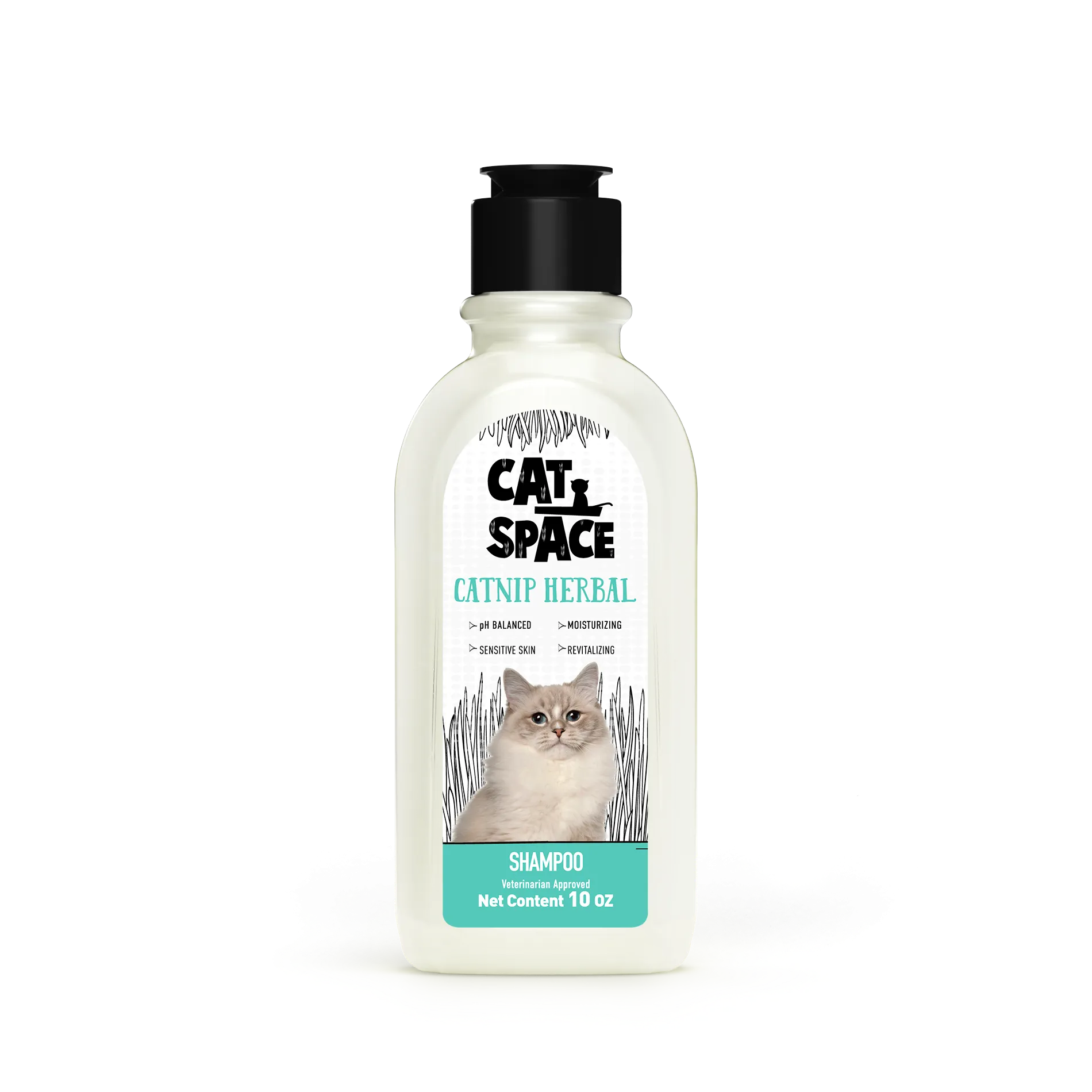 Cat Space Catnip Herbal Shampoo - 295ml