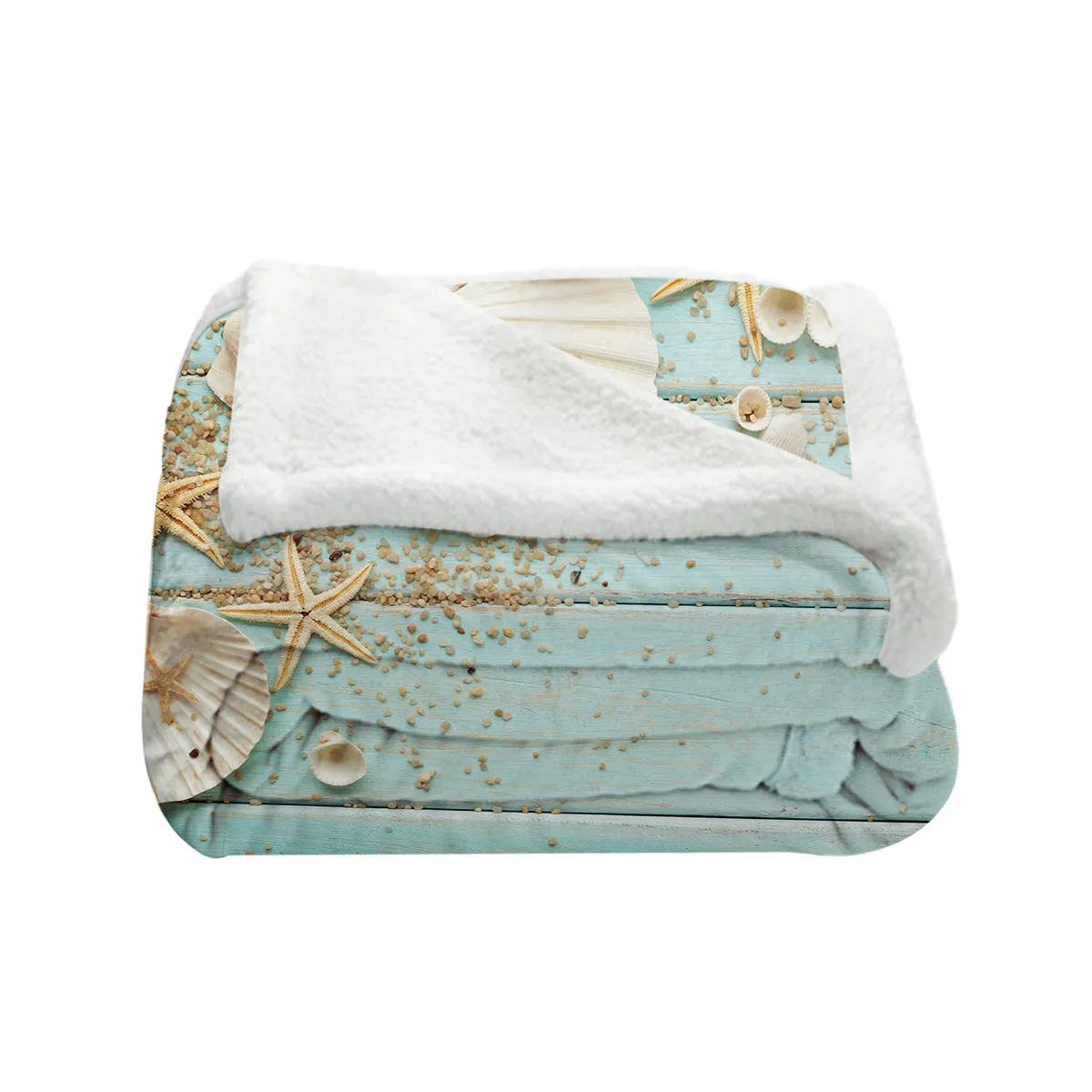 Coastal Soft Sherpa Blanket