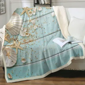 Coastal Soft Sherpa Blanket