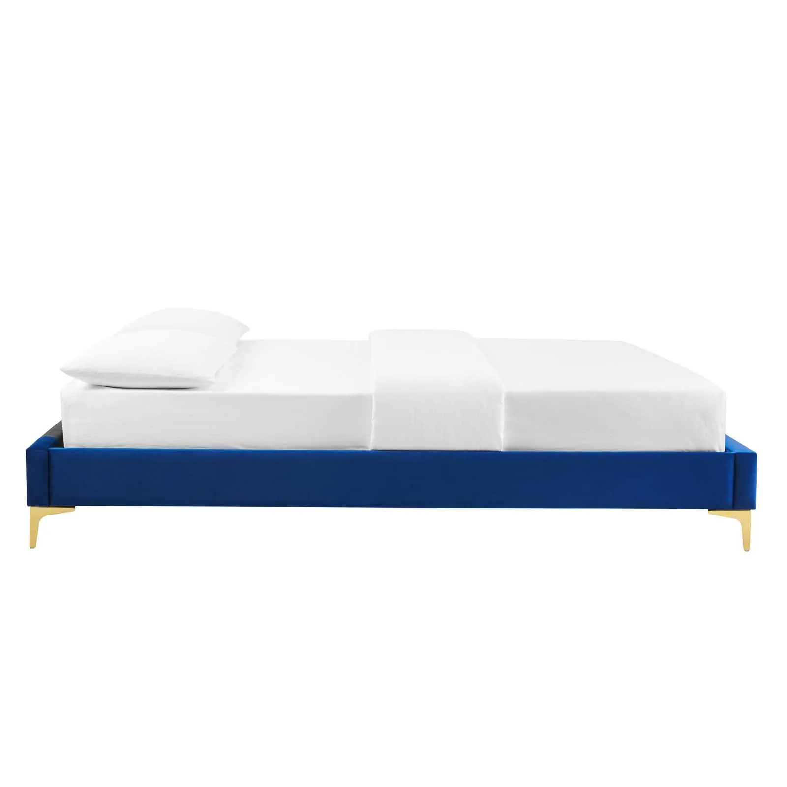 Colette Queen Performance Velvet Platform Bed By Modway - MOD-6583