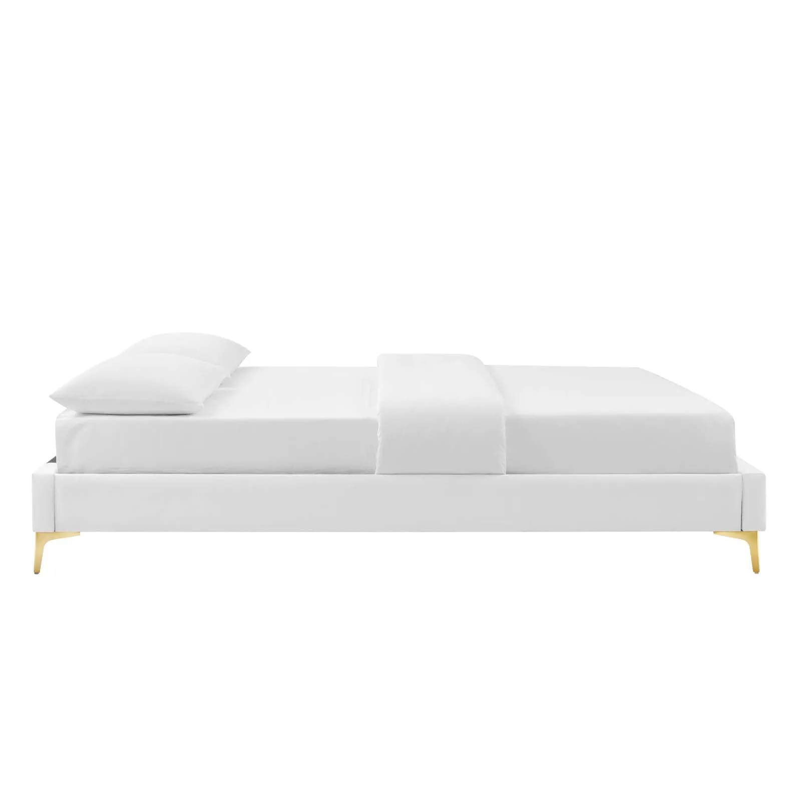 Colette Queen Performance Velvet Platform Bed By Modway - MOD-6583