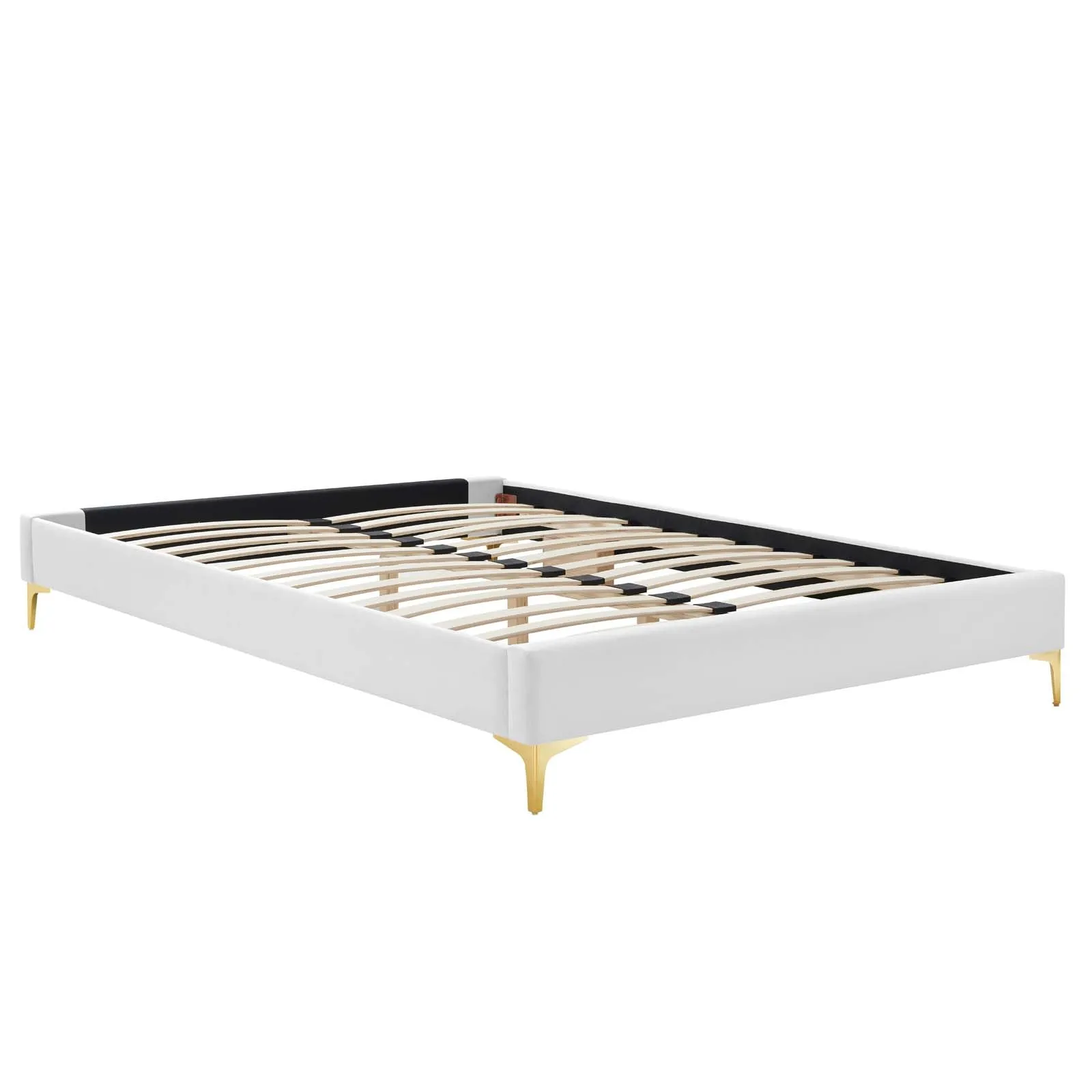 Colette Queen Performance Velvet Platform Bed By Modway - MOD-6583