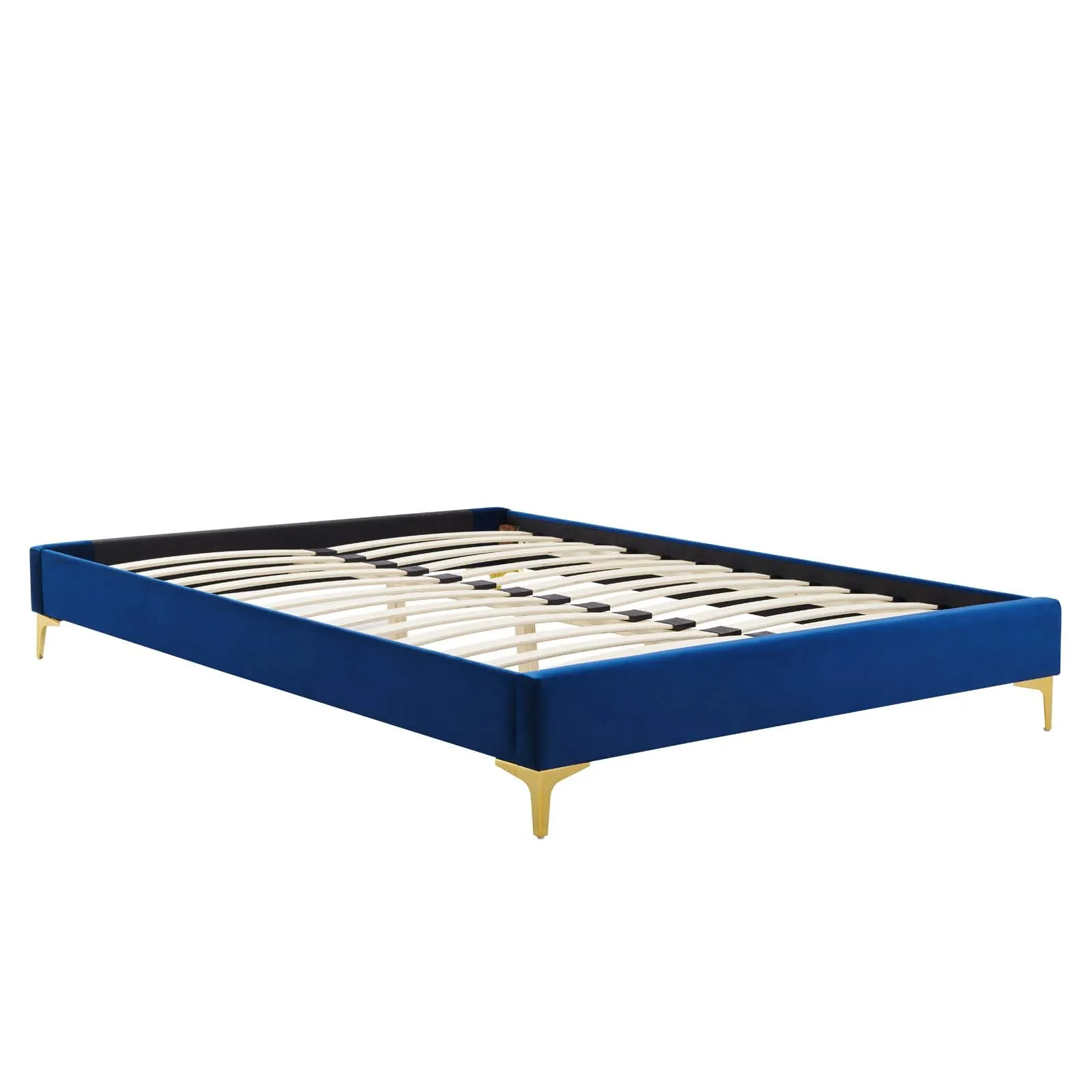 Colette Queen Performance Velvet Platform Bed By Modway - MOD-6583