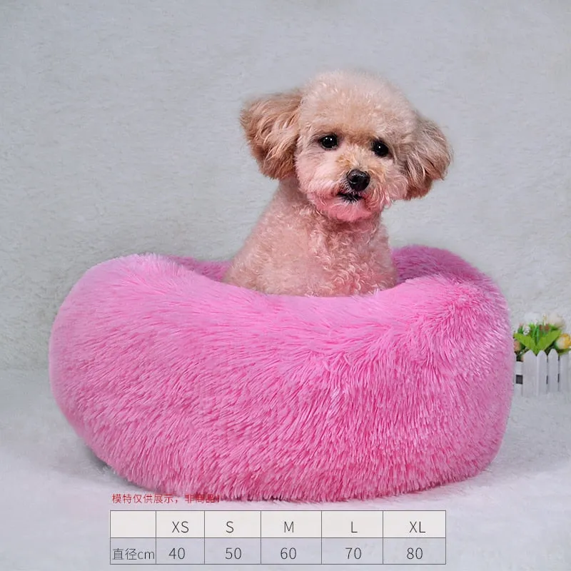 Comfy Calming Pet Bed - Cozy Retreat for Your Pet