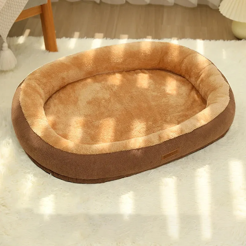 Cozy Kimpets Cat & Dog Bed – Winter Warmth