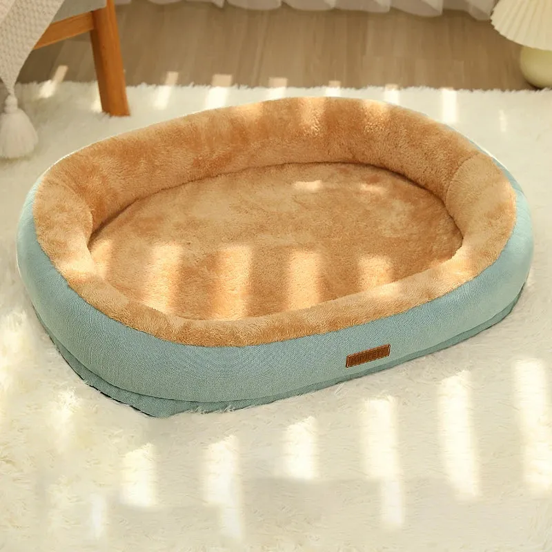 Cozy Kimpets Cat & Dog Bed – Winter Warmth