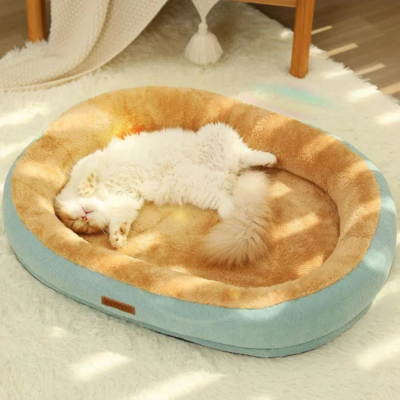 Cozy Kimpets Cat & Dog Bed – Winter Warmth