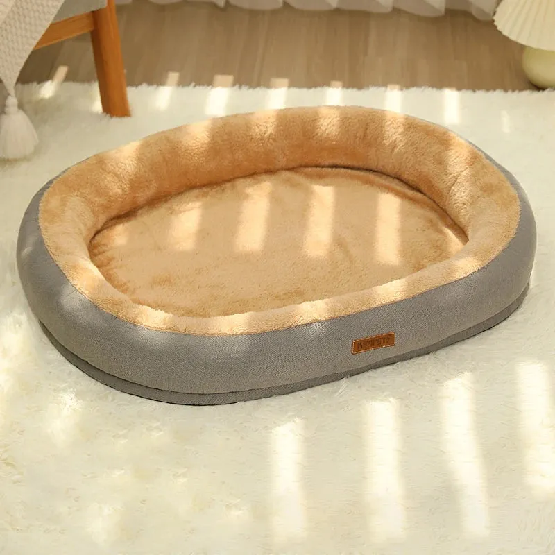 Cozy Kimpets Cat & Dog Bed – Winter Warmth