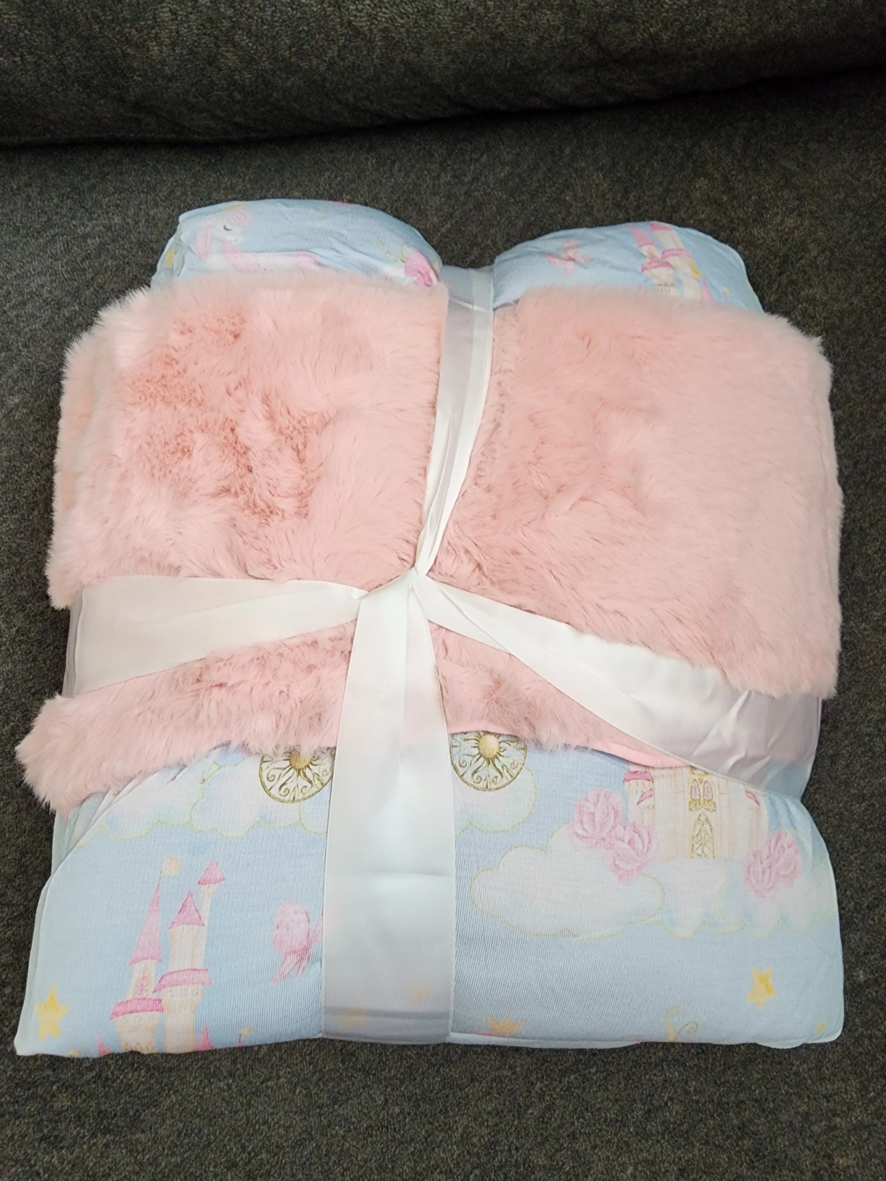 *CP Dream On Princess Minky Baby Blanket