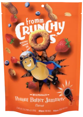 Crunchy O's Peanut Butter Jammers Dog Treats from Fromm