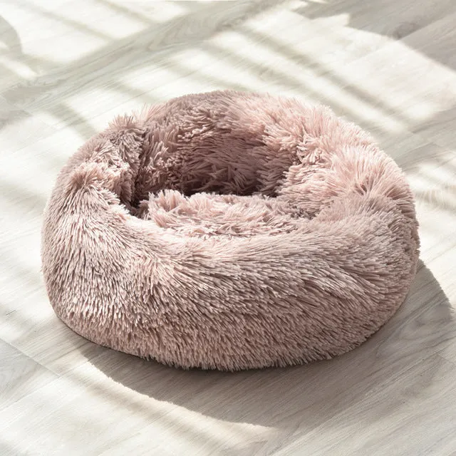 Dog Bed Long Plush Dount Basket