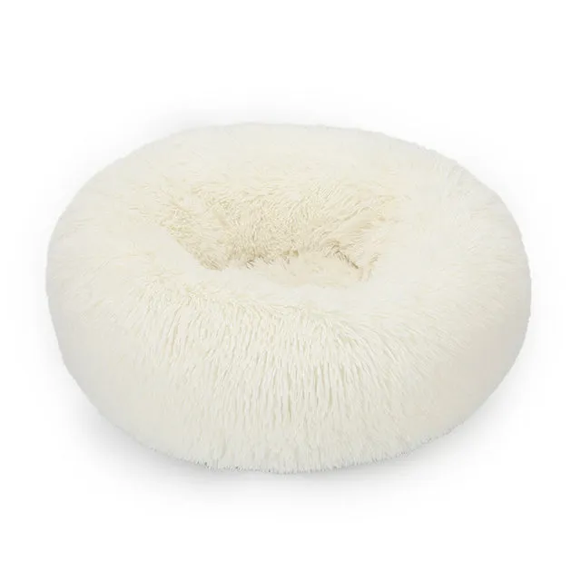 Dog Bed Long Plush Dount Basket