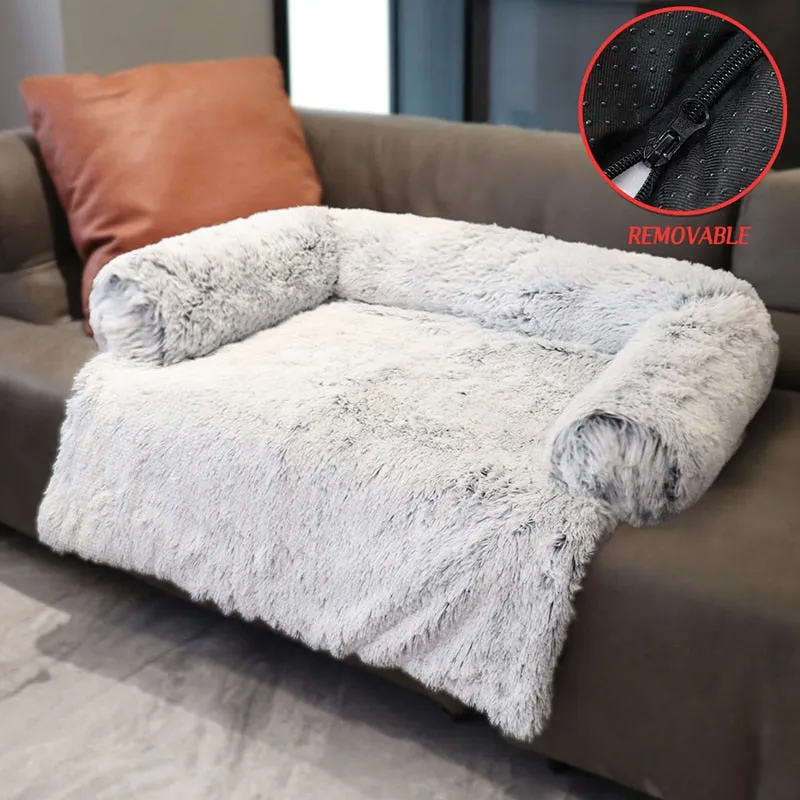 Dog Bed Sofa Kennel Winter Warm