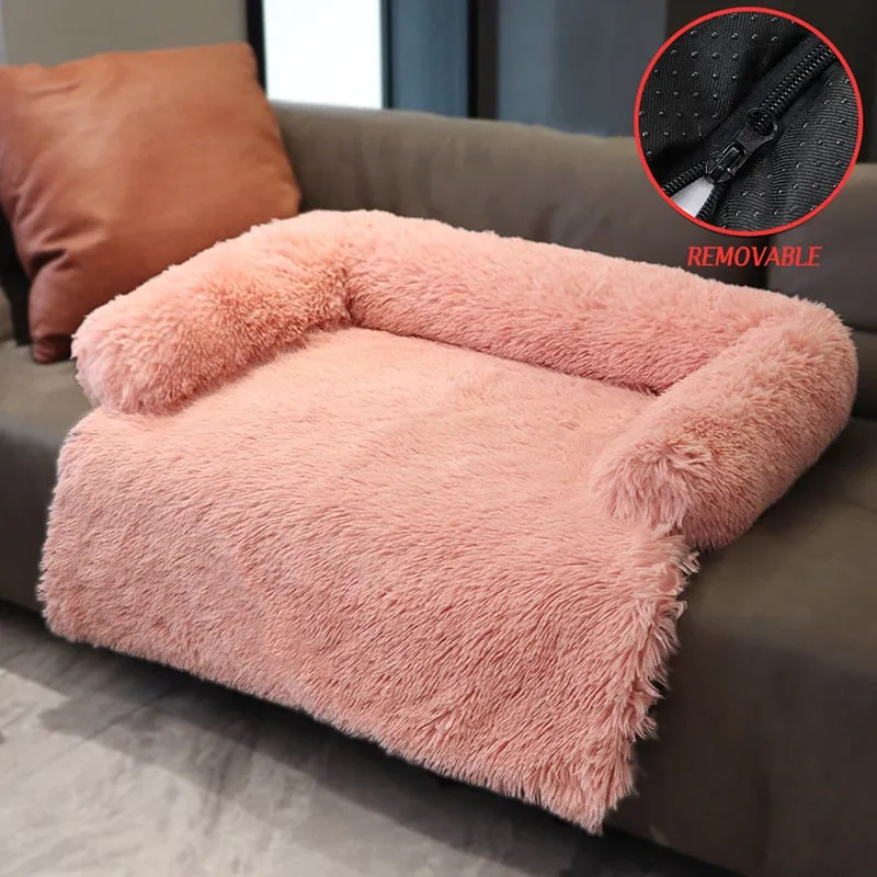 Dog Bed Sofa Kennel Winter Warm