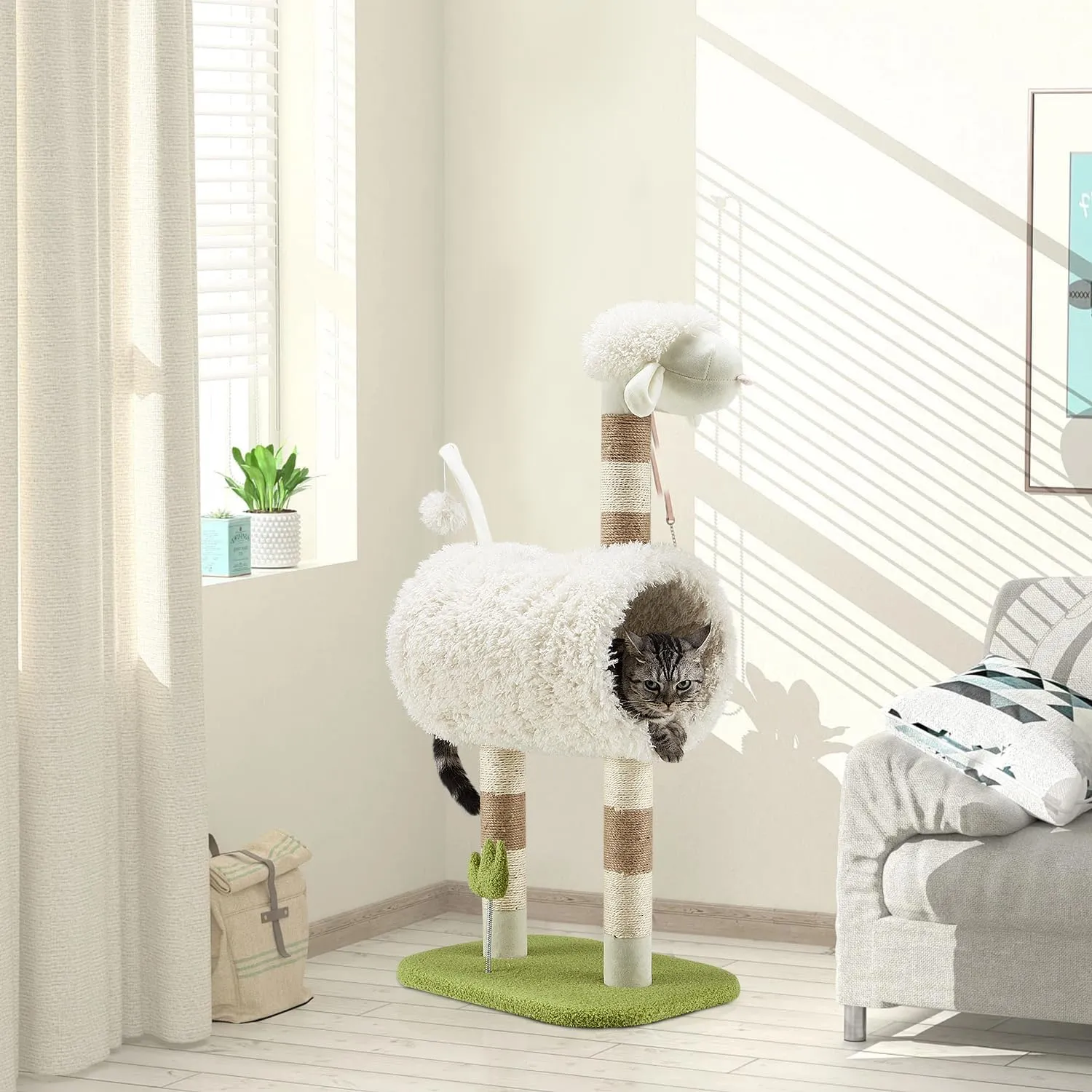 Dolphin Cat Tree for Indoor Cats