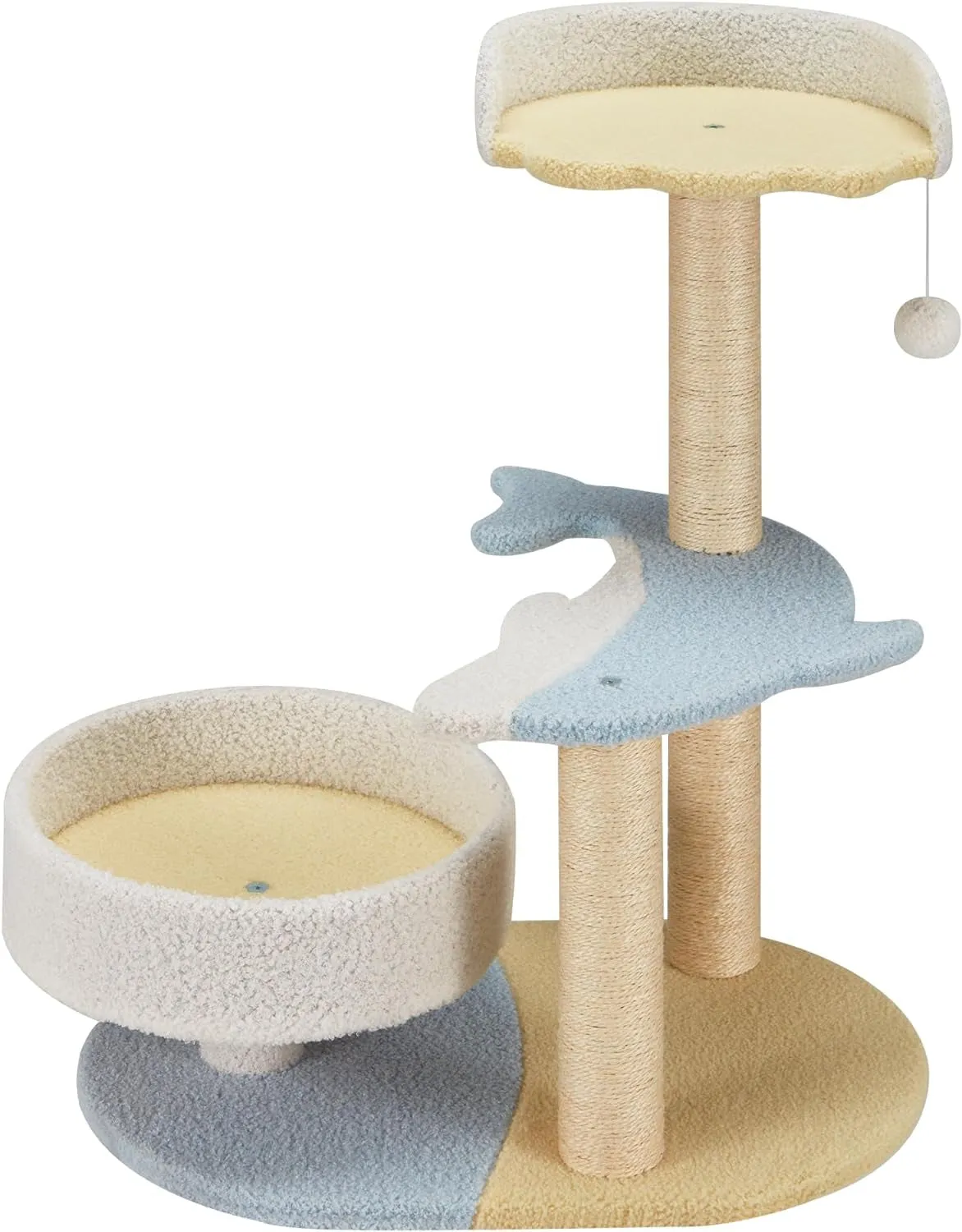 Dolphin Cat Tree for Indoor Cats