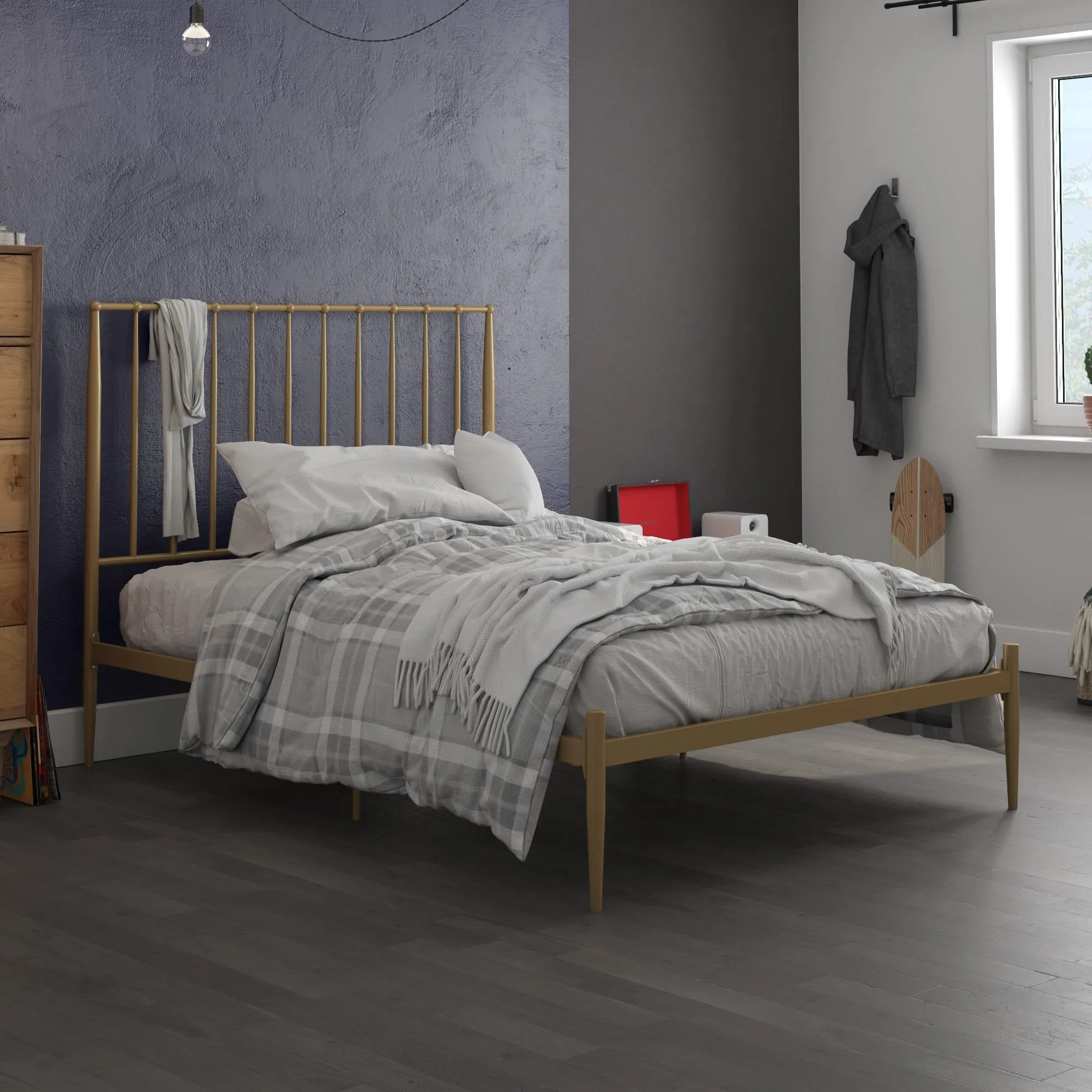 Dorel Home Giulia Metal Bed Frame