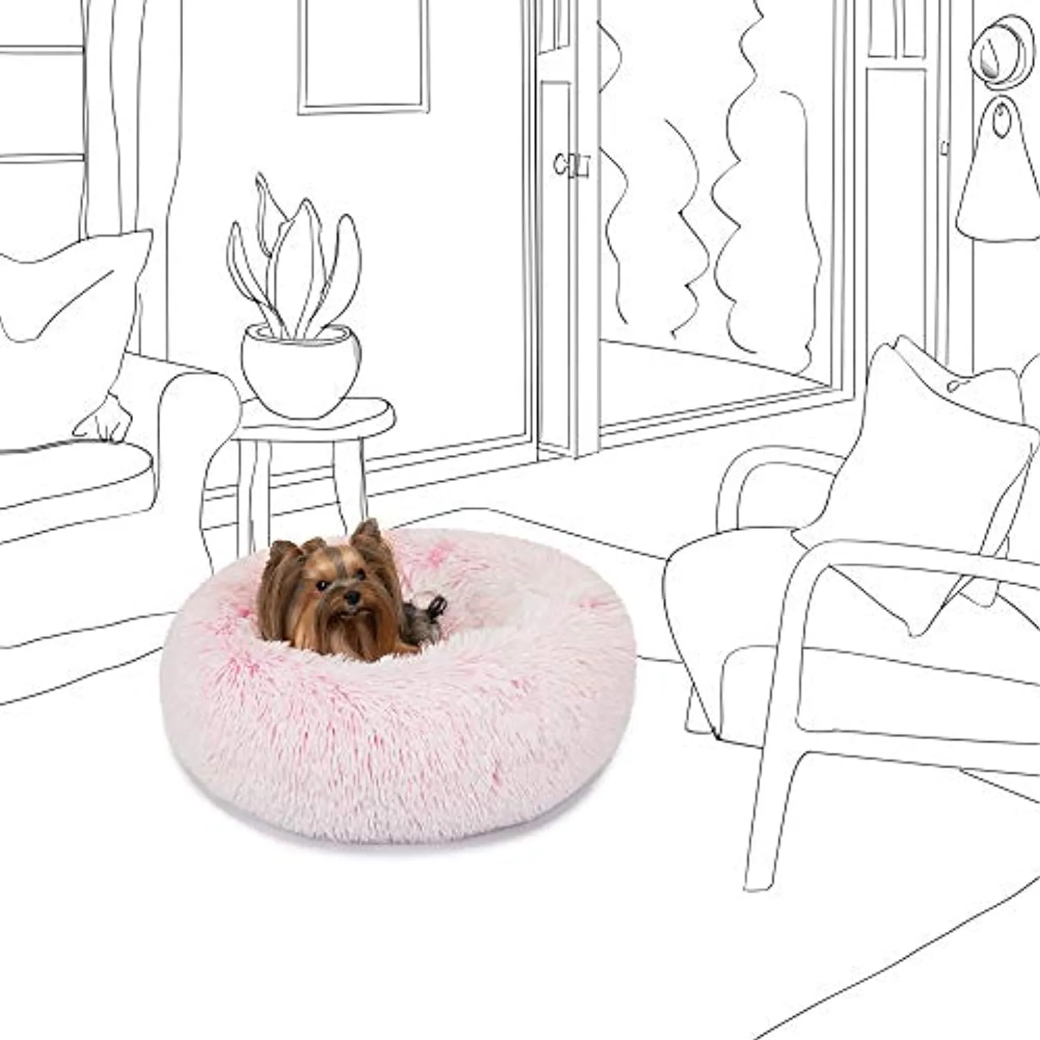 Friends Forever Donut Dog/Cat Bed