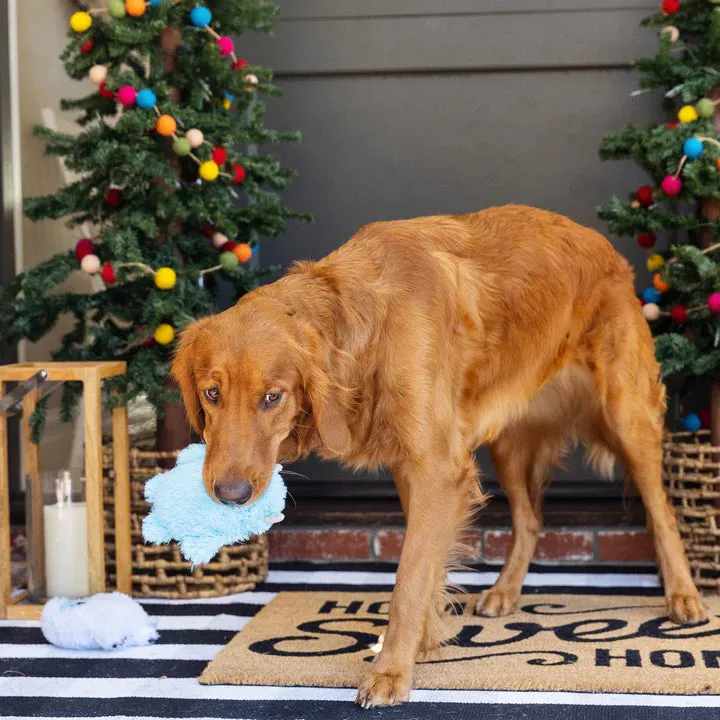 Fringe Dog Toy Holiday Yeti for Us