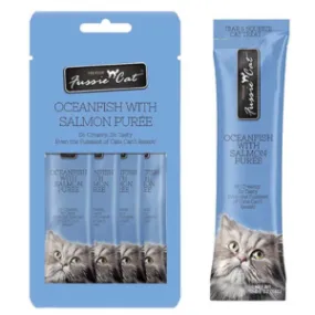 Fussie Cat Oceanfish With Salmon Puree Cat Treats