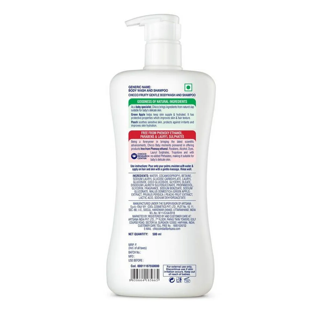 Gentle Bodywash & Shampoo - 500ml