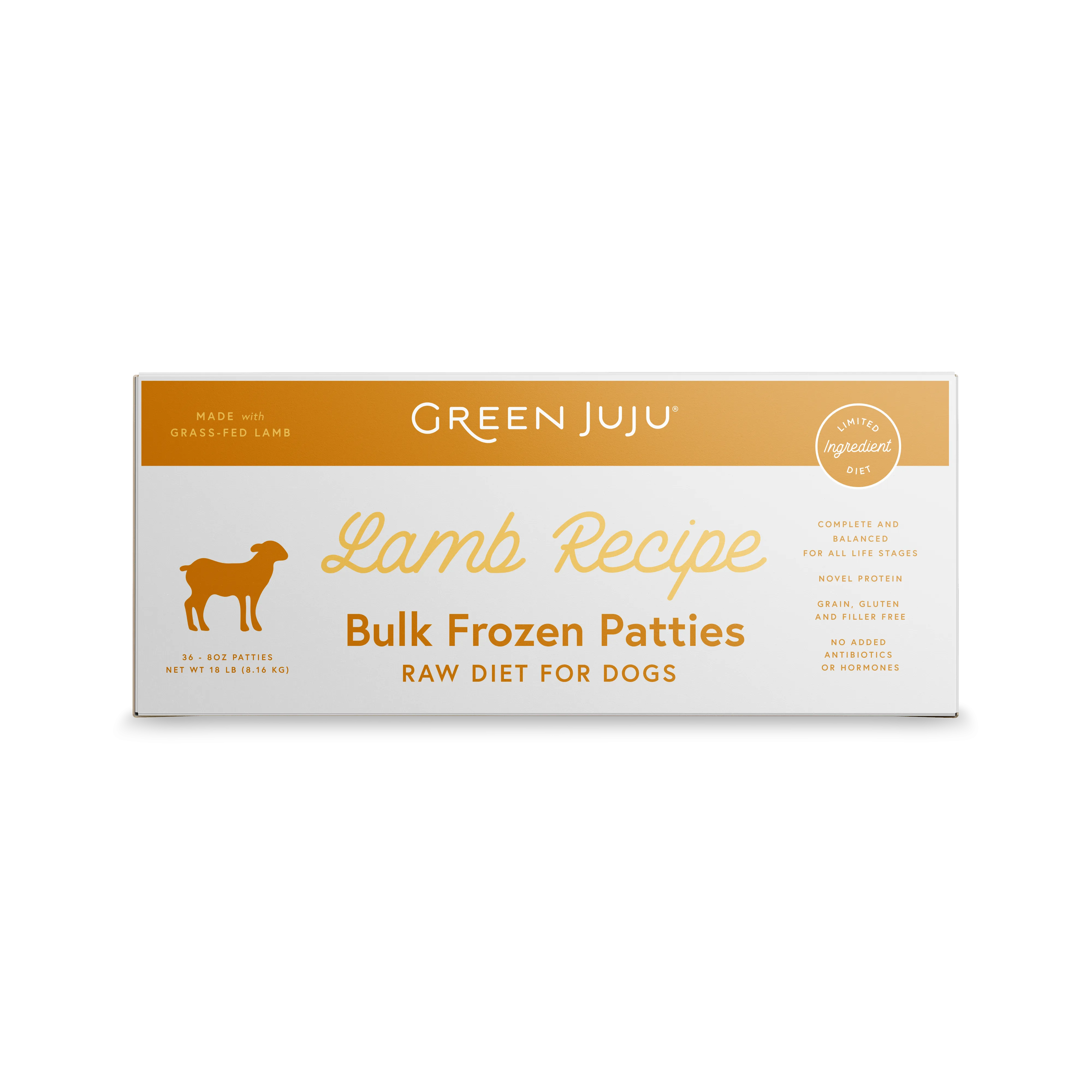 Green Juju - Frozen Raw - Lamb